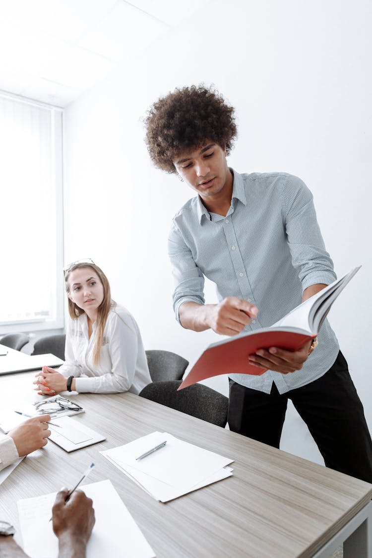 People In A Meeting