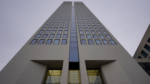 Free A Building With Glass Windows Stock Photo