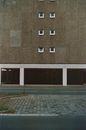 Brown and White Concrete Building