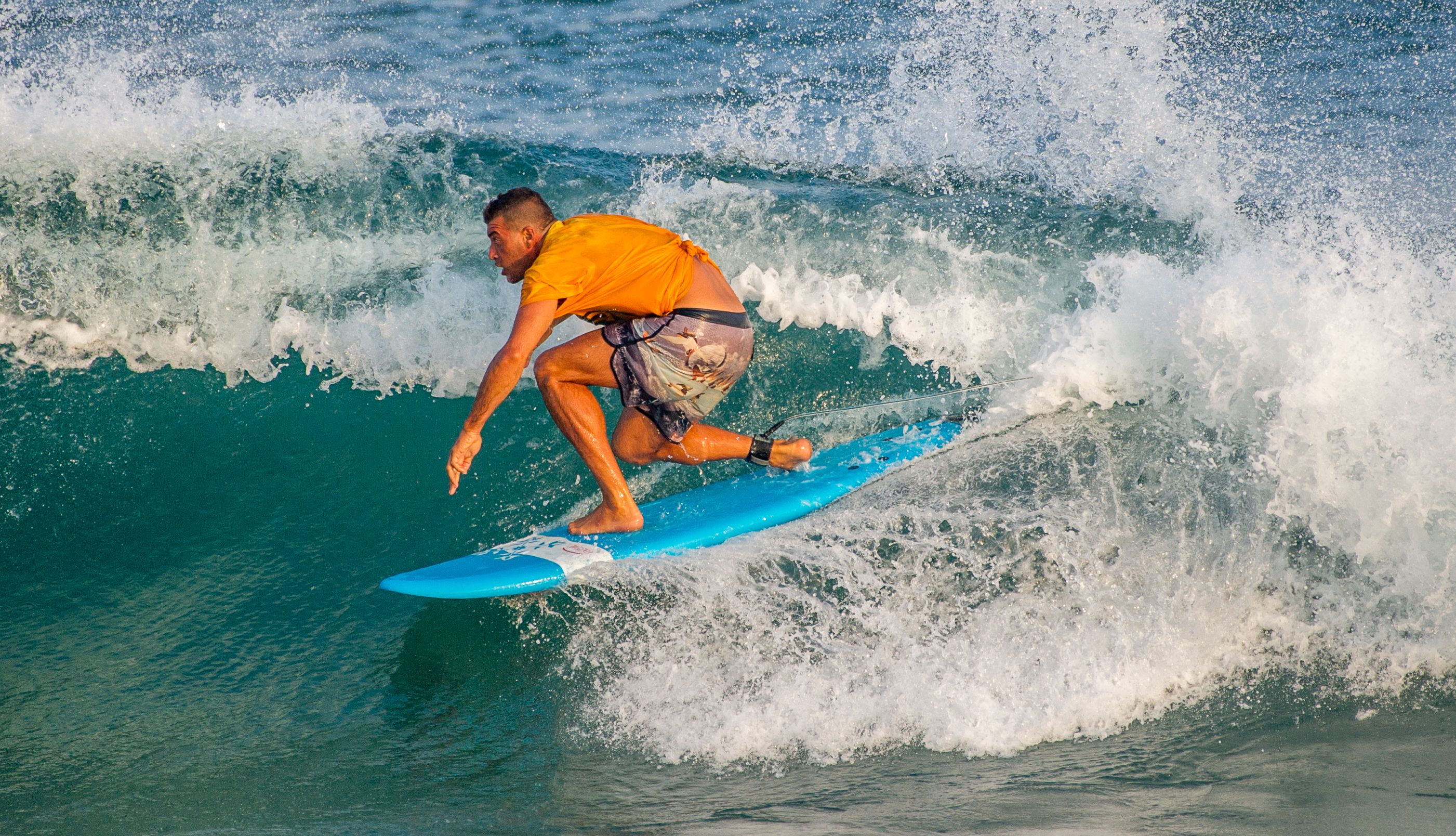 A Surfer in Action · Free Stock Photo