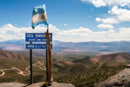 Gratis stockfoto met Argentinië, bergen, informatiebord