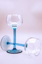 Clear Wine Glass With Water