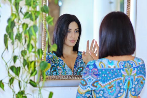 Woman in Front of a Mirror