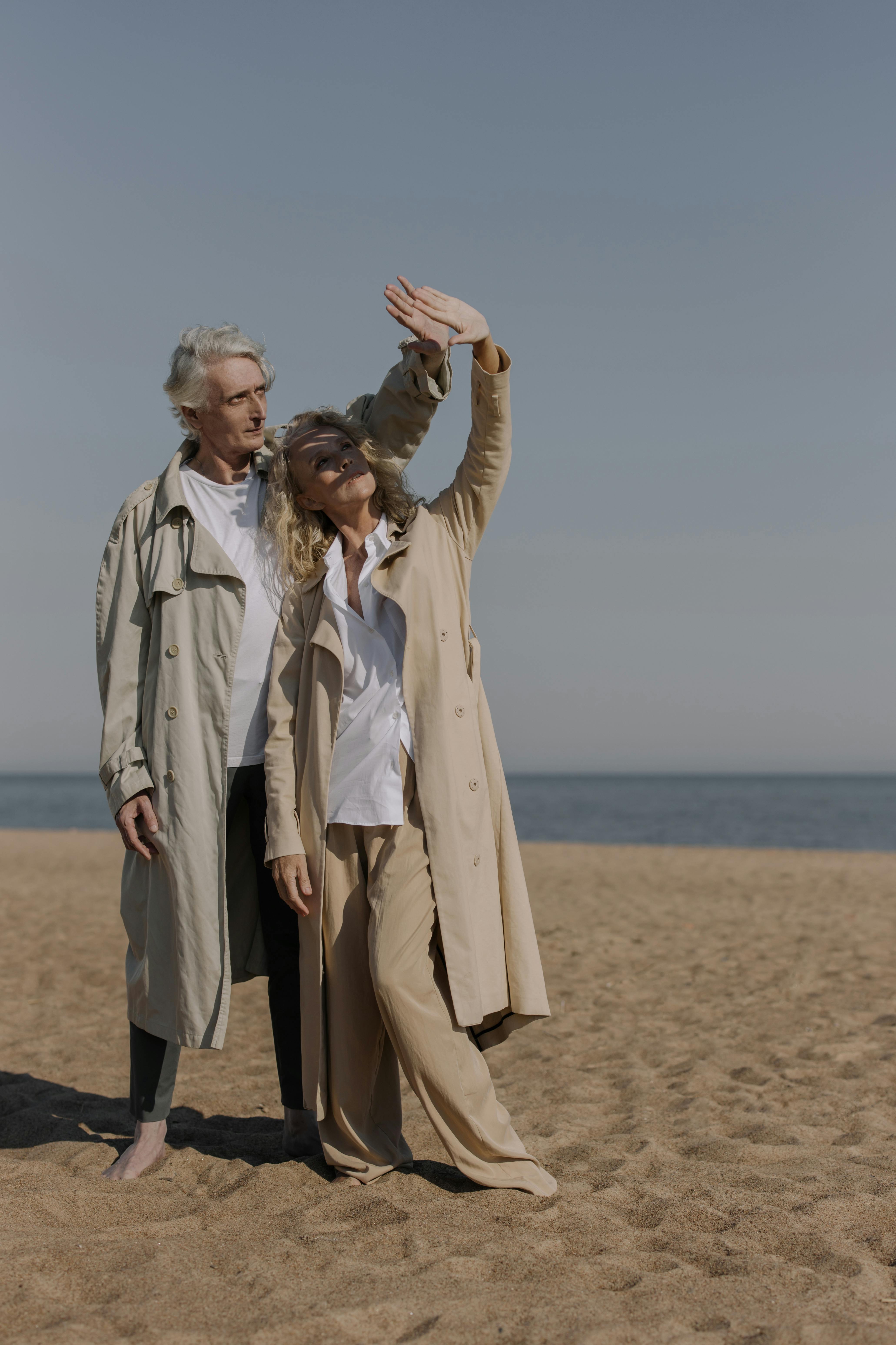 Mature Couple Beach Photos, Download Free Mature Couple Beach Stock ...