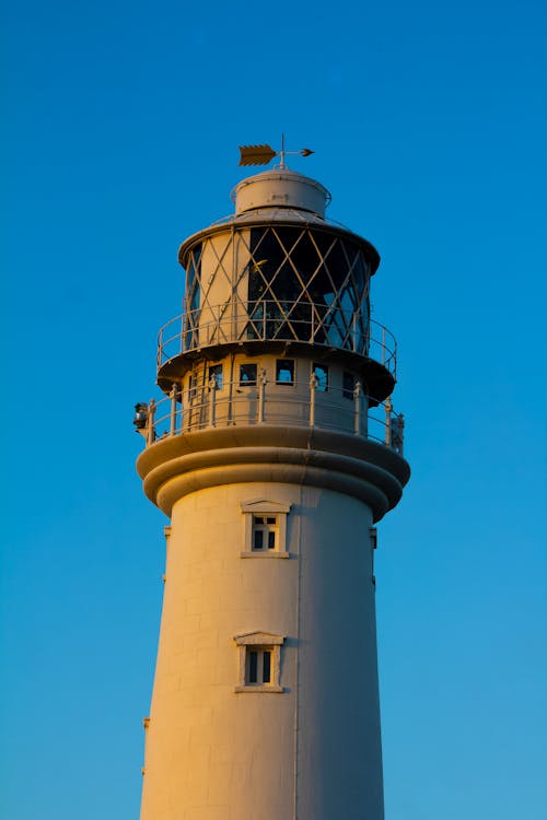 Lighthouse Against Blue Sky