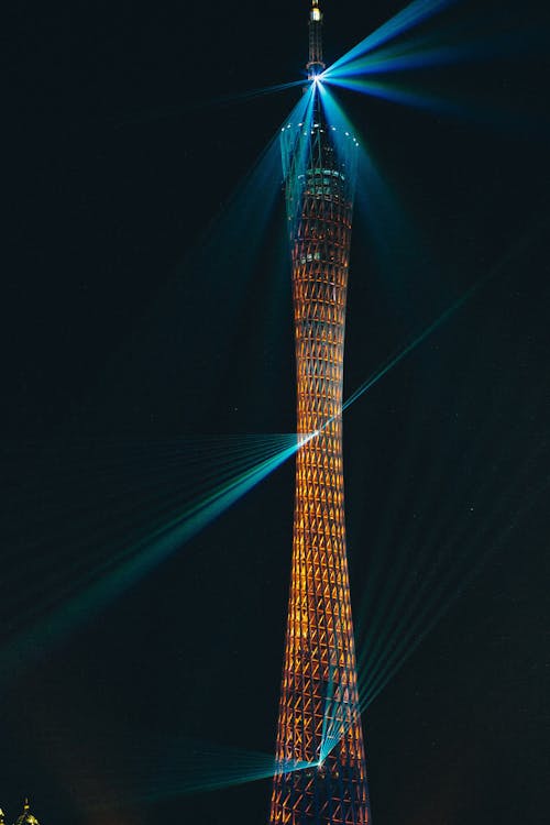 A Tower at Night