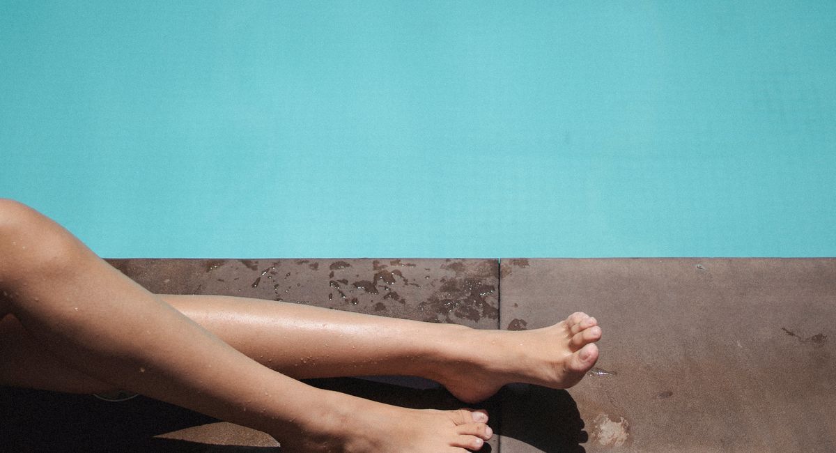 Illustration, chauffage solaire piscine
