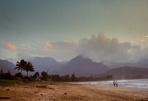 Kostnadsfri bild av 35mm film, berg, hav