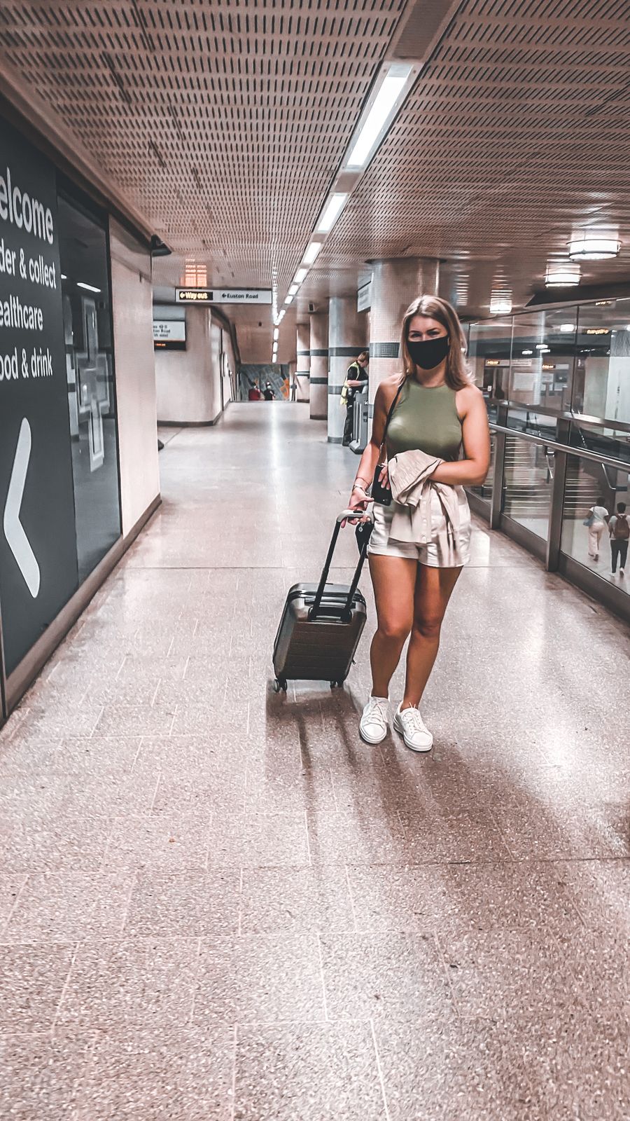 Personal items at airport