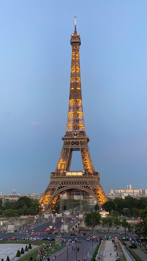 Fotobanka s bezplatnými fotkami na tému architektúra, cieľ cesty, Eiffelova veža