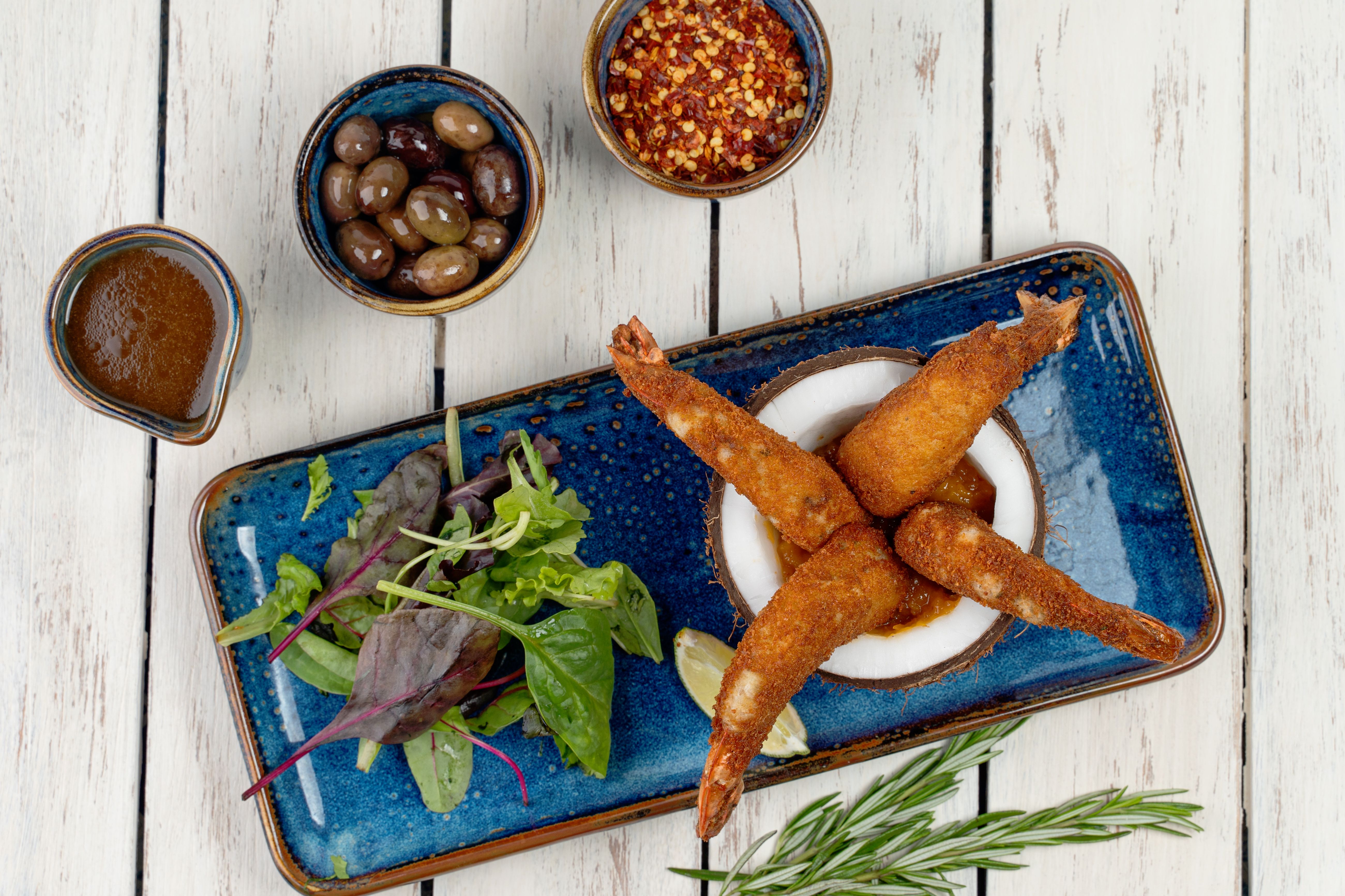 Oregano Tzatziki Plate and Toasted Pine Nuts