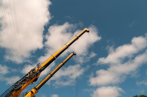 Foto d'estoc gratuïta de construcció, equip pesat, grues