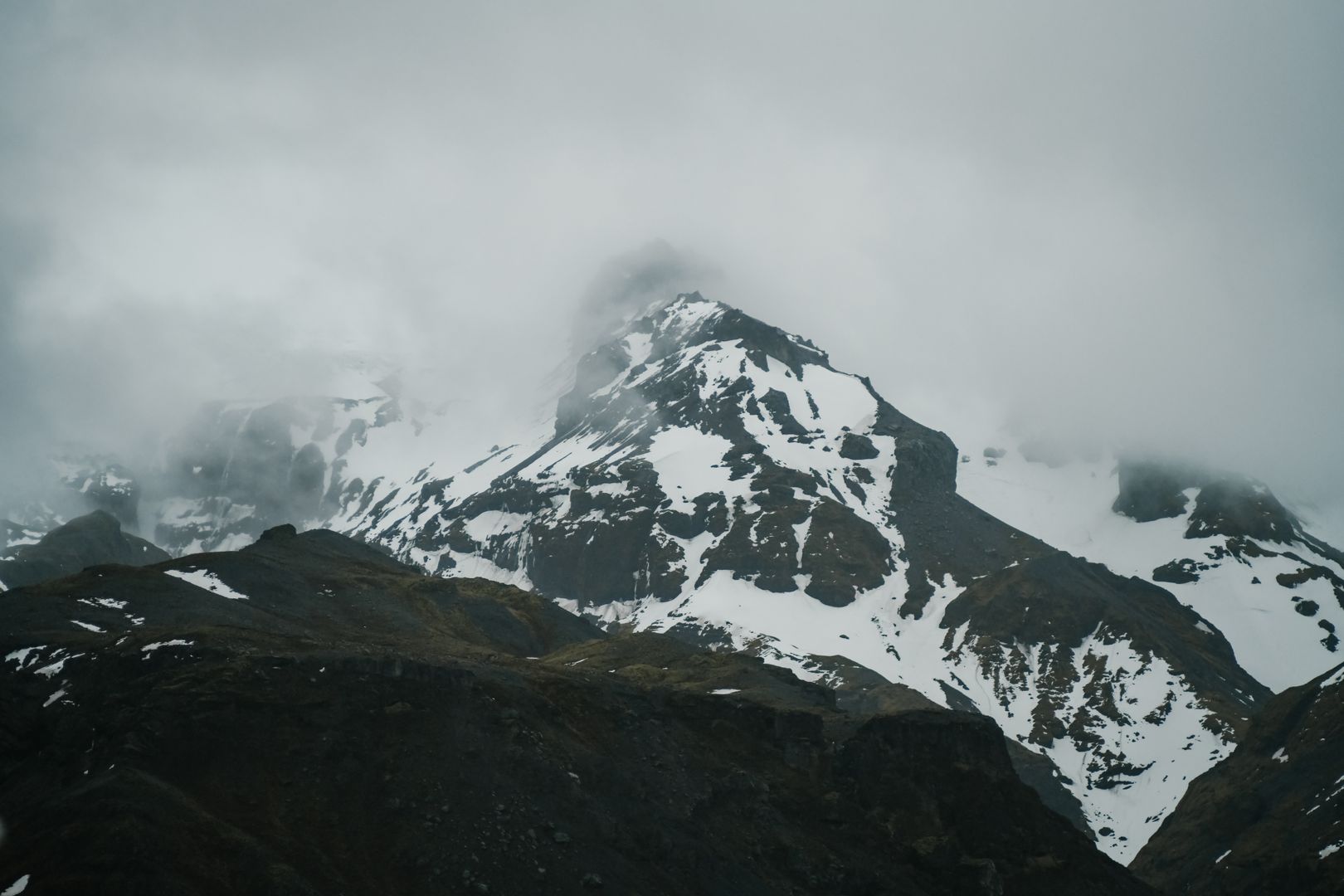 Iceland glacier landscape