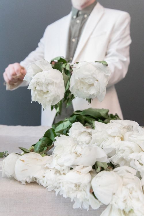 Pivoines blanches