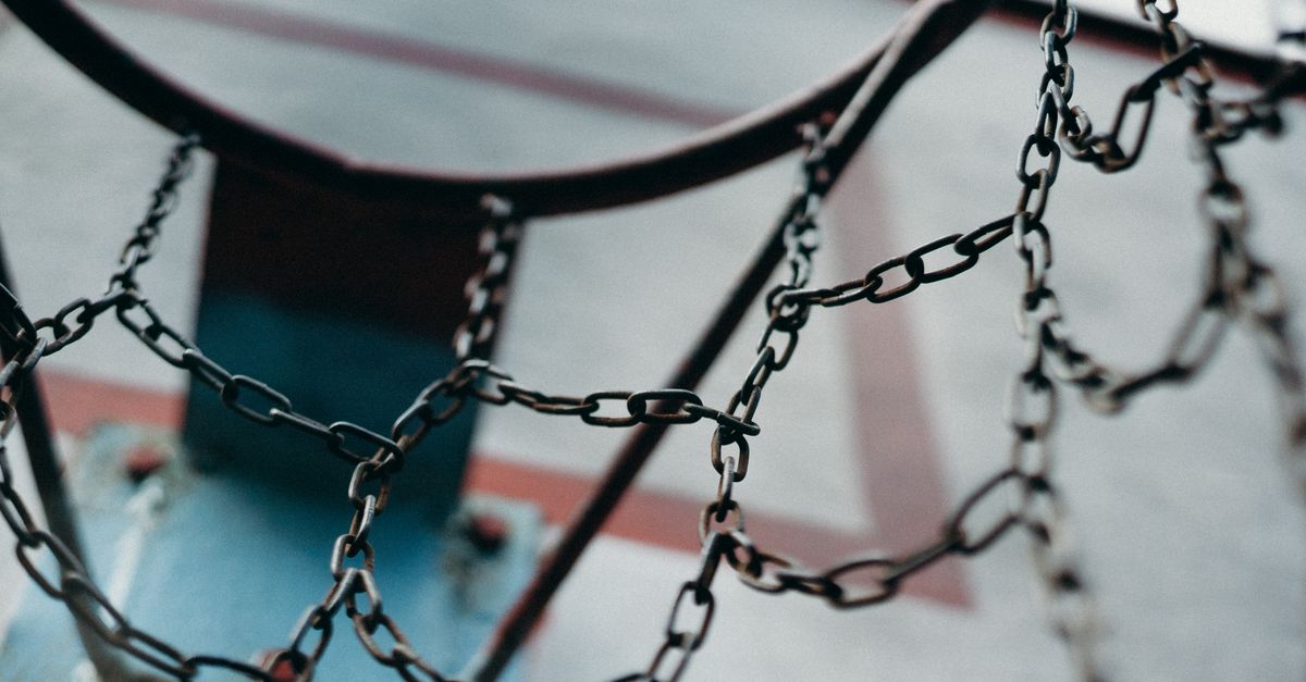 Basketball Rim with Chain · Free Stock Photo
