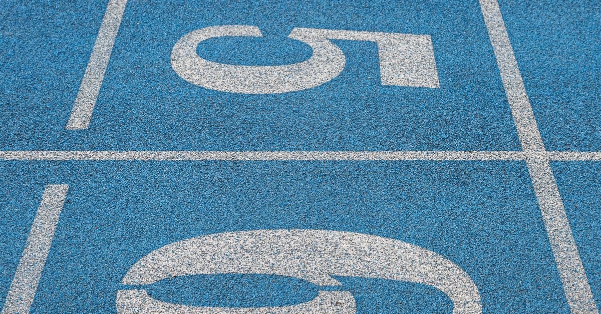 Blue Racetrack · Free Stock Photo