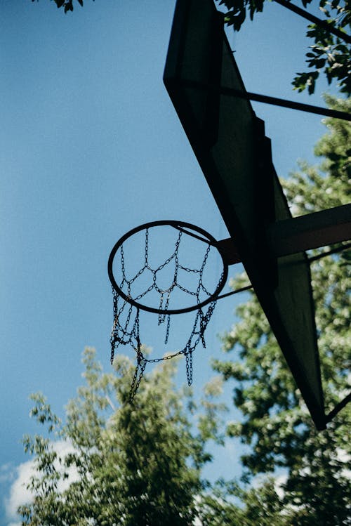 Immagine gratuita di anello di basket, attrezzatura sportiva, canestro da basket