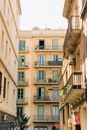 Beige Concrete Building