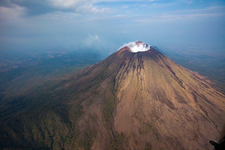 Birds Eye View Of The San Cristóbal Volcano