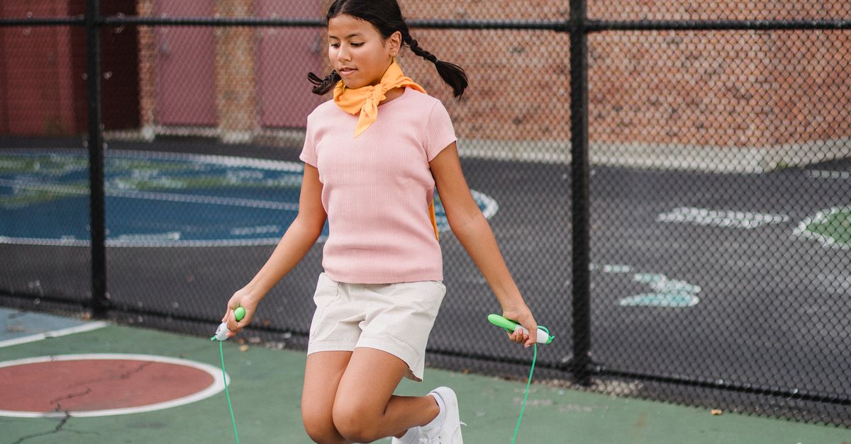 Someoene Using Jump Ropes Girl Doing Jump Rope · Free Stock Photo