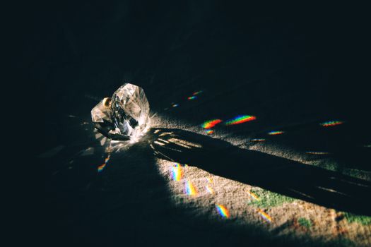 Prism Refracting Light