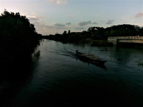 Free stock photo of boat, river, rural Stock Photo