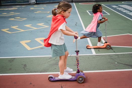 Gotrax KS1 Kids Kick Scooter, 3 Wheels for Boys & Girls 2-8, Gifts | LED Light-Up Wheels, 3 Adjustable Handlebar, Easy Assembly, Lightweight, Wide Anti-Slip Deck, Lean to Steer, Max Load 50kg