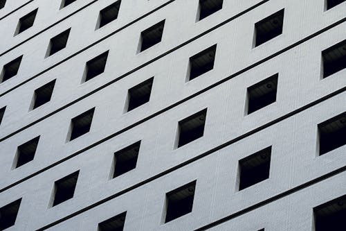 Low Angle Shot of a Concrete Building