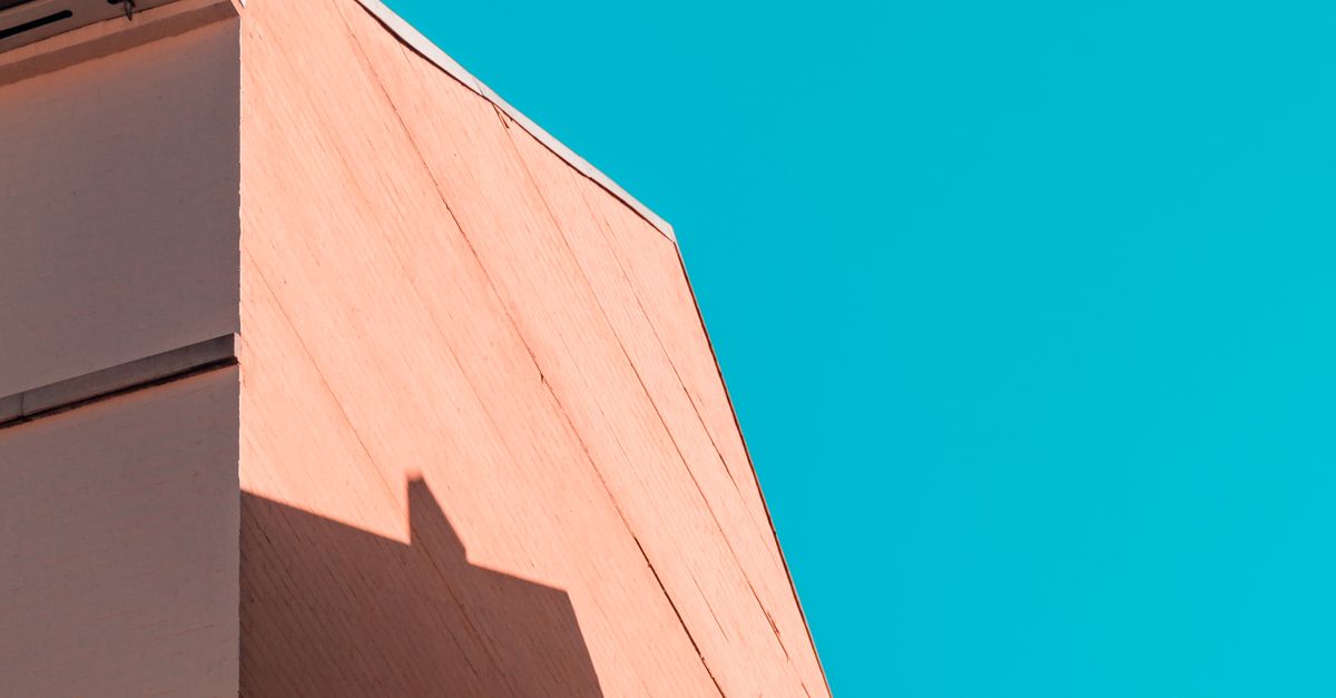 Shadow on Building Under Blue Sky · Free Stock Photo