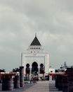 Tourists at the Mausoleum of Mahammed V