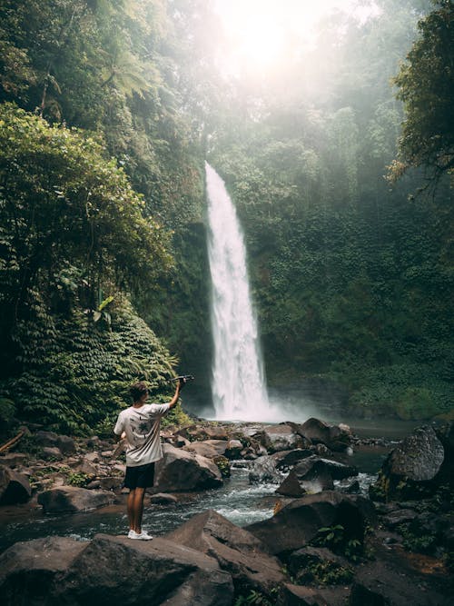 Foto d'estoc gratuïta de Bali, bonic, cascada