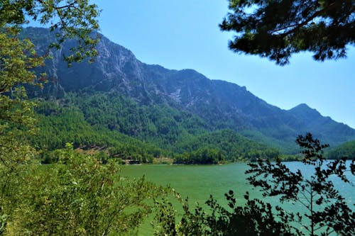 Free stock photo of green, lake, mountains