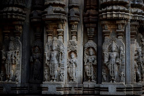 Free stock photo of hindu temple