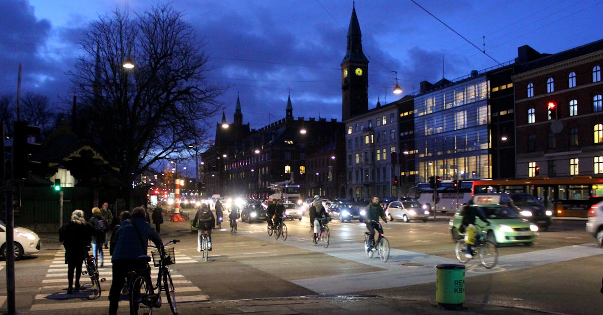 Free stock photo of city, copenhagen, night