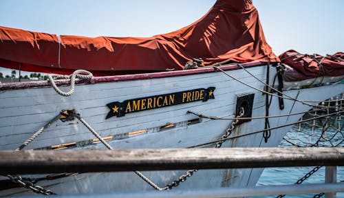 Free stock photo of american pride, sailing boat Stock Photo