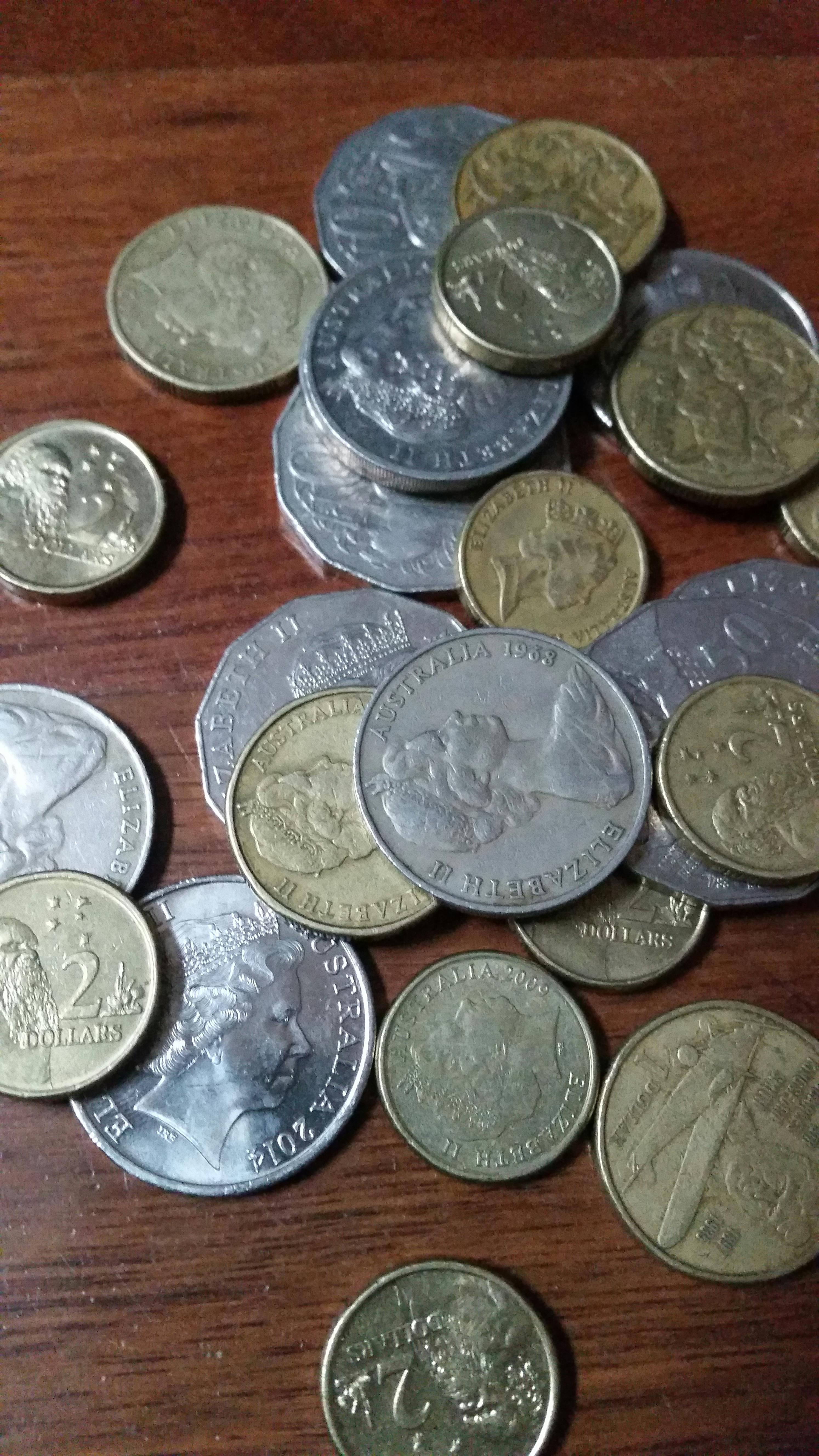 Free stock photo of Australian coins, Australian Money, coin