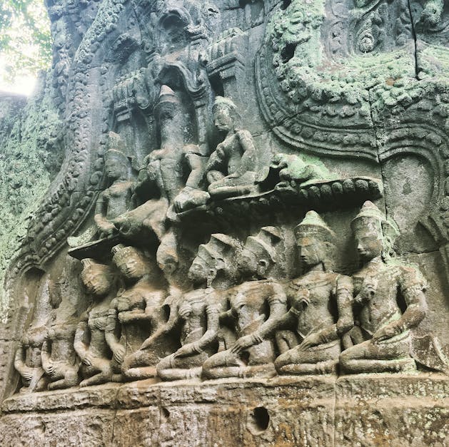 Free stock photo of angkor wat, Apisara, bas relief