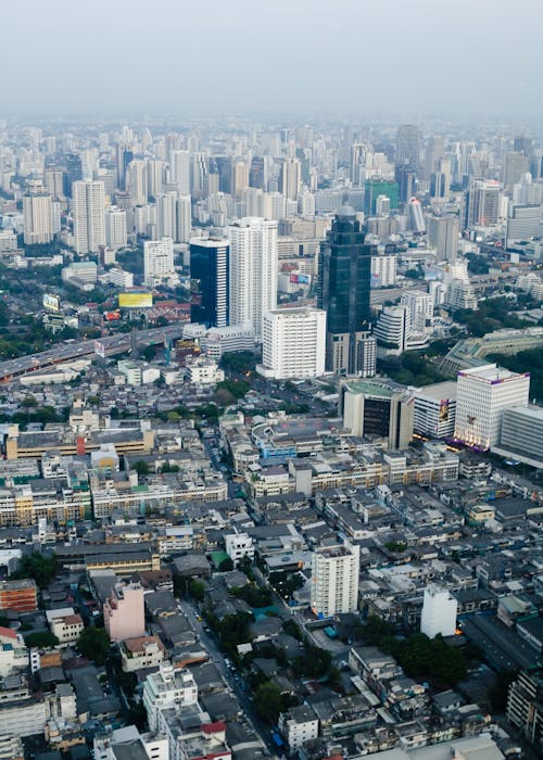 垂直拍攝, 城市天際線, 大都市區 的 免費圖庫相片