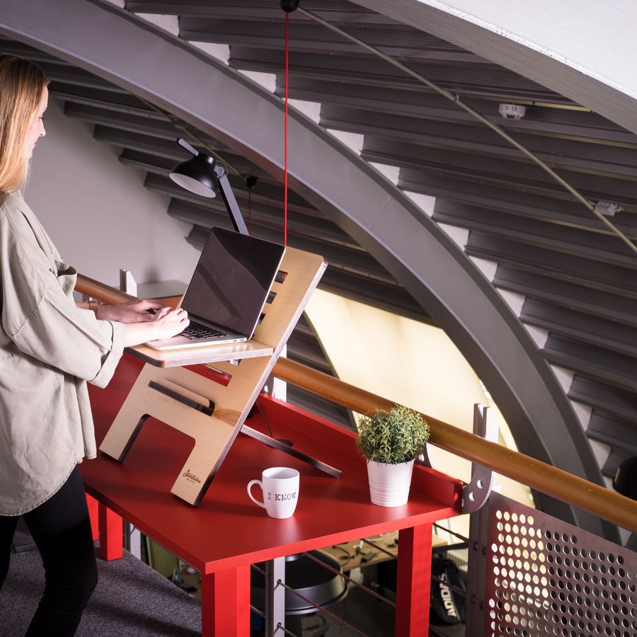 Float Wall-Mounted Standing Desk
