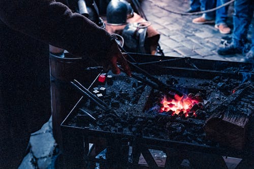 Free stock photo of blacksmith, carbon, coal