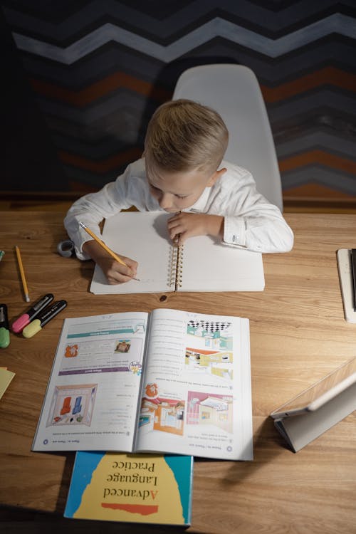 Gratis stockfoto met aan het studeren, bloc note, boeken