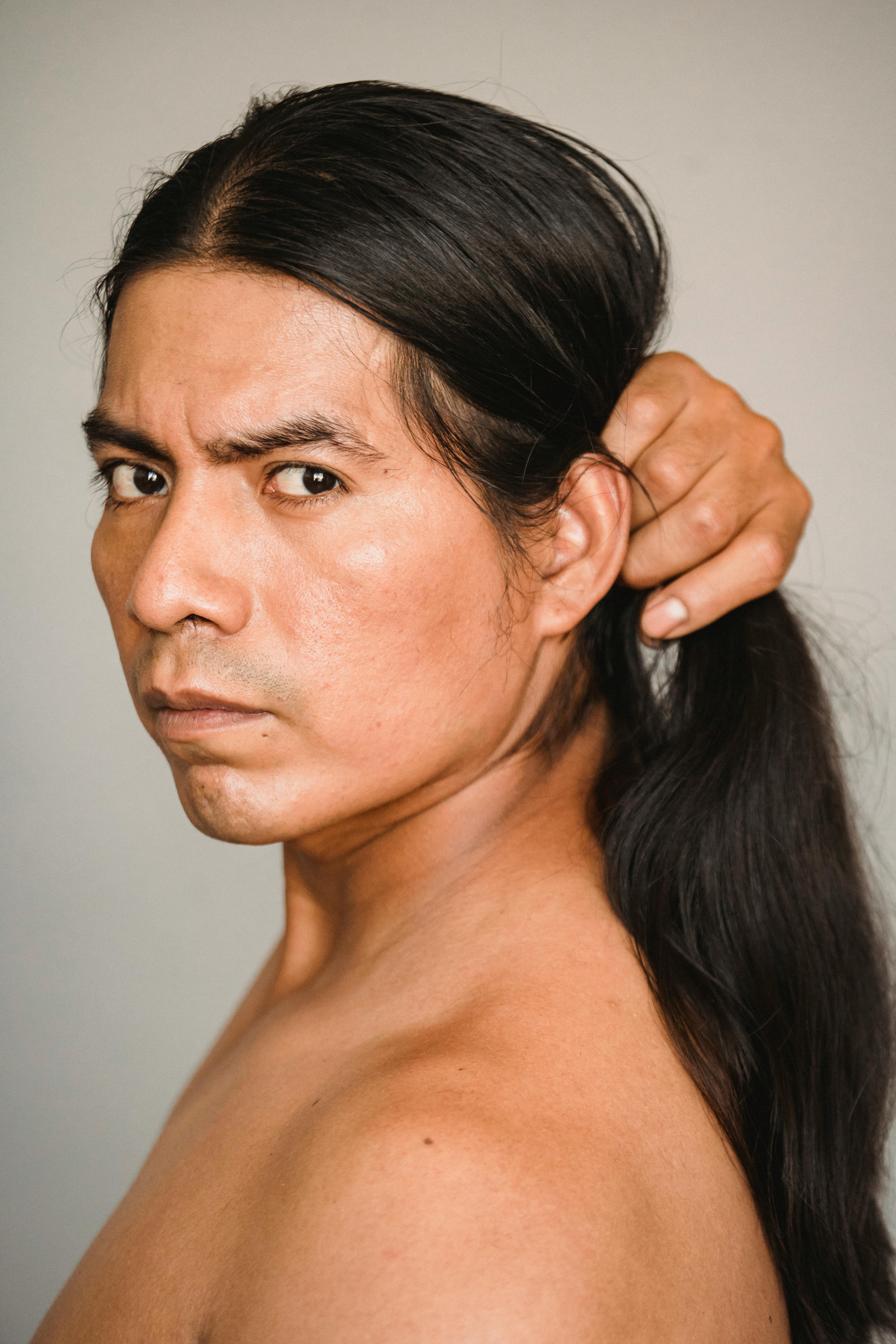Skin American Indians Nude - American Indian man with naked torso Â· Free Stock Photo