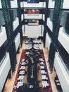 Black and Brown Wooden Table