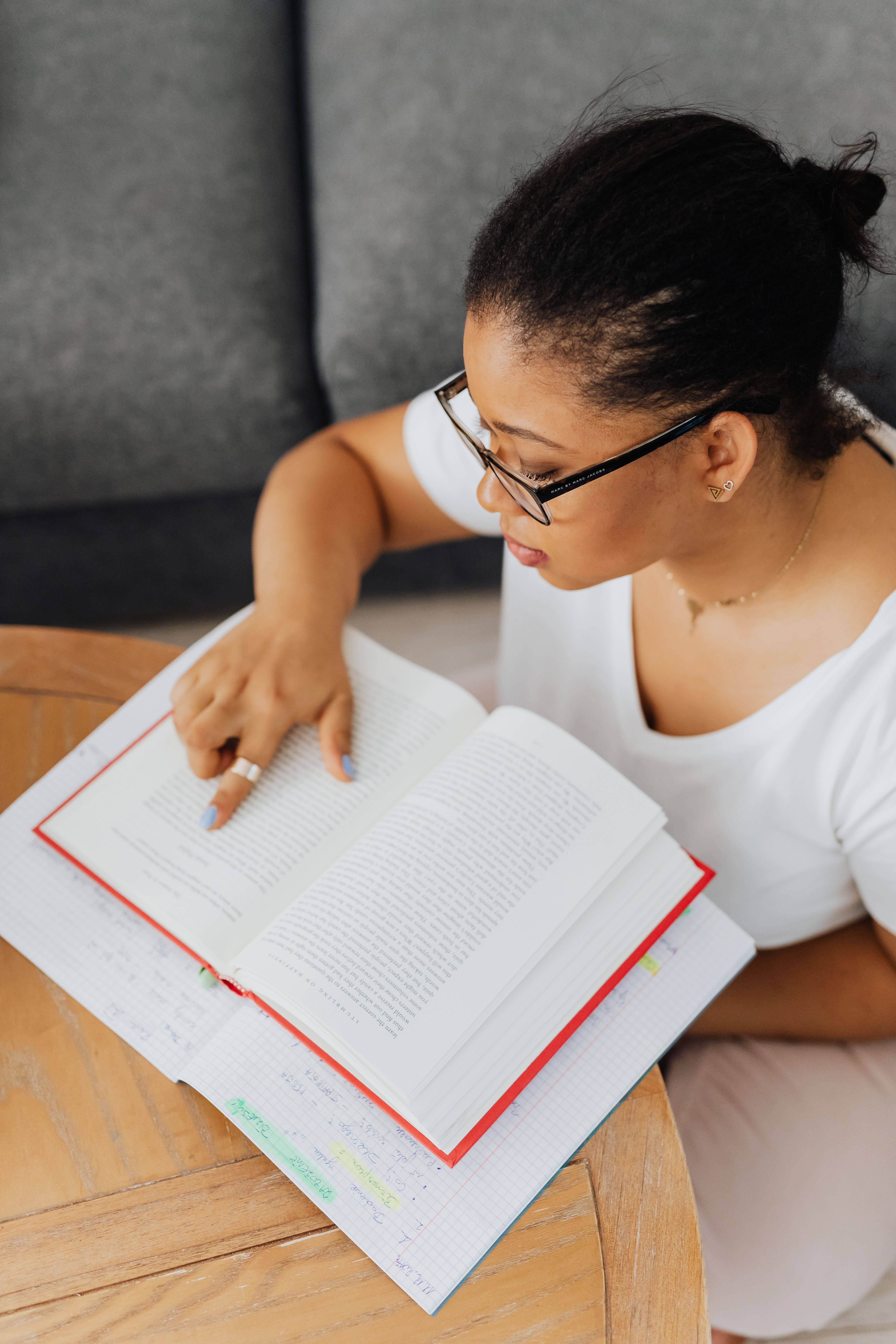 Woman Doing Homework · Free Stock Photo