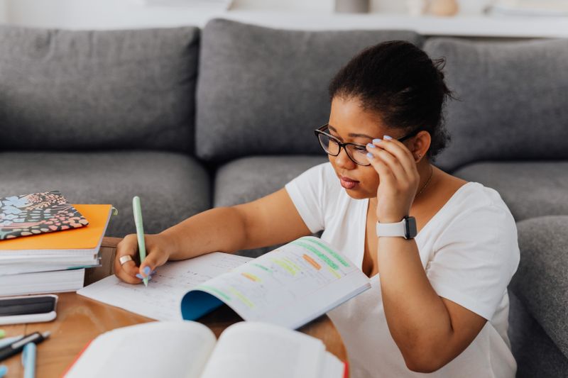 A consistent daily study routine
