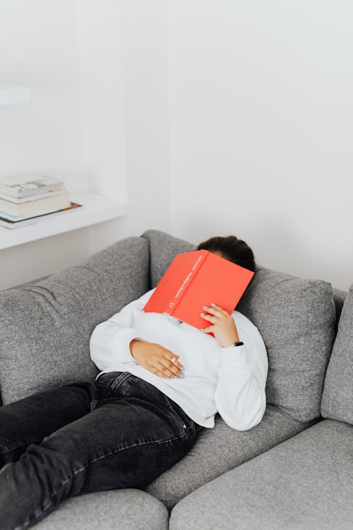 Free A Woman Tired of Studying Stock Photo