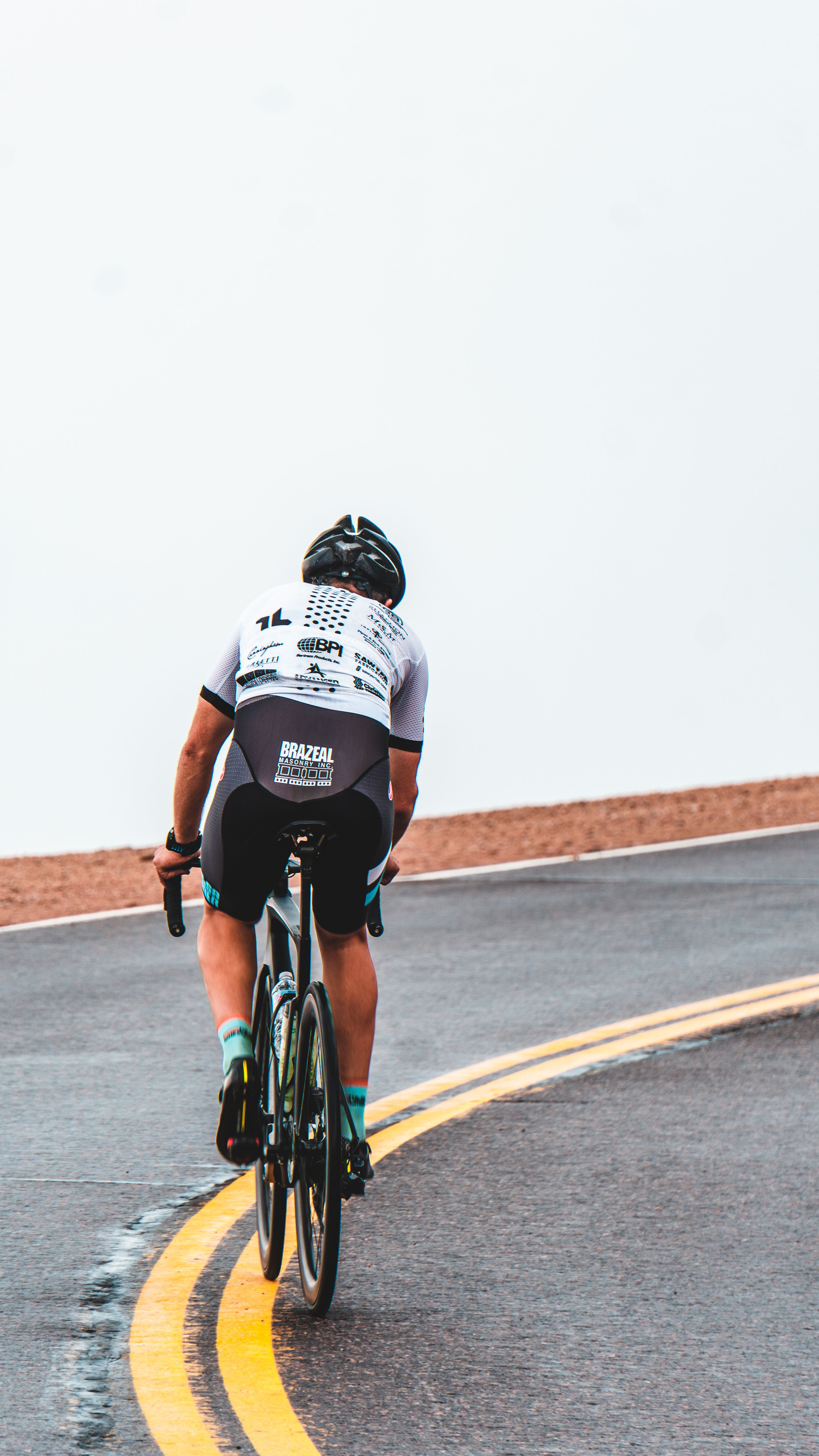 Man Cycling on the Road · Free Stock Photo