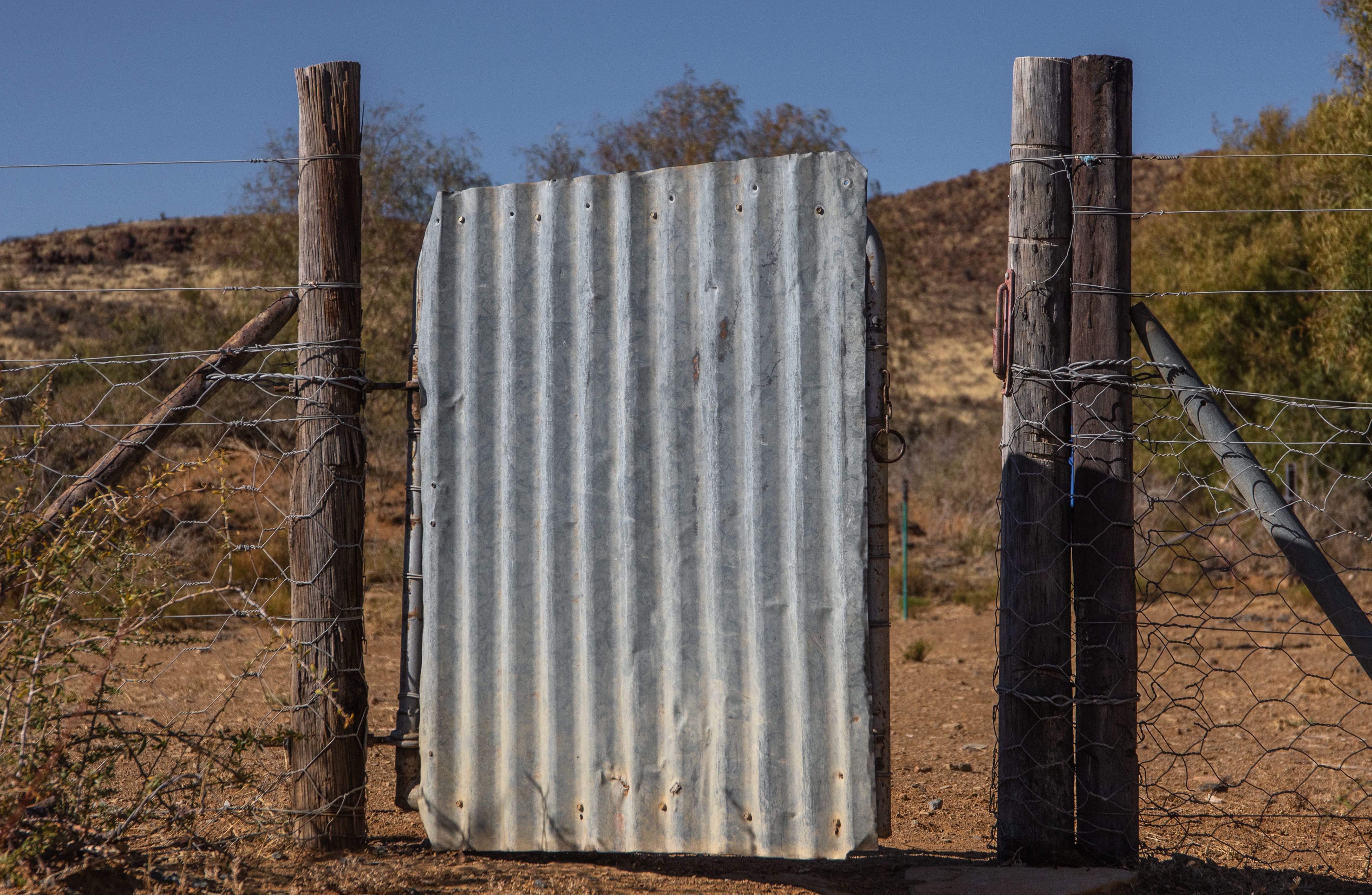 White Metal Frame Gate · Free Stock Photo