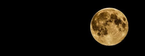 Pleine Lune Pendant La Nuit