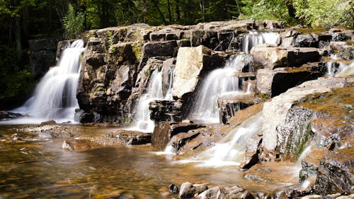 Time-lapse Photography of Waterfalls